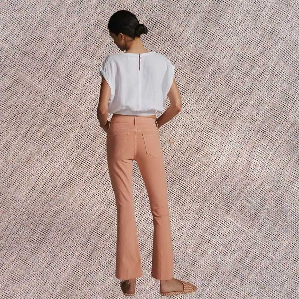 Mother The Insider Ankle Fray in ‘Chalk It Up’ - image 7